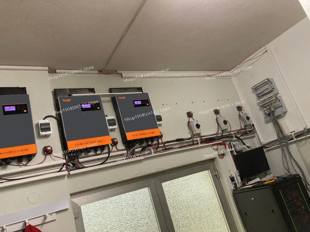 Hybrid Solar Inverter 5.5Kw Mppt 48V - Onduleur solaire hybride triphasé 5,5 kW