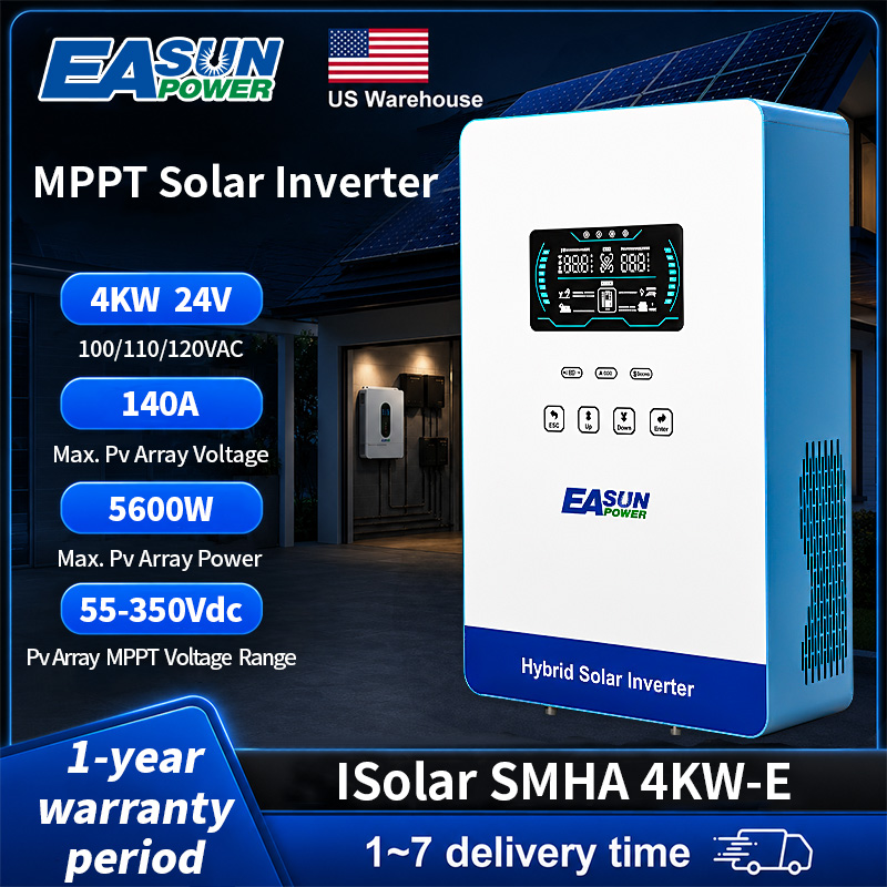 Grid Tie Inverter Limiter 2000W - EASUN POWER Onduleur Solaire 4000W, Onduleur