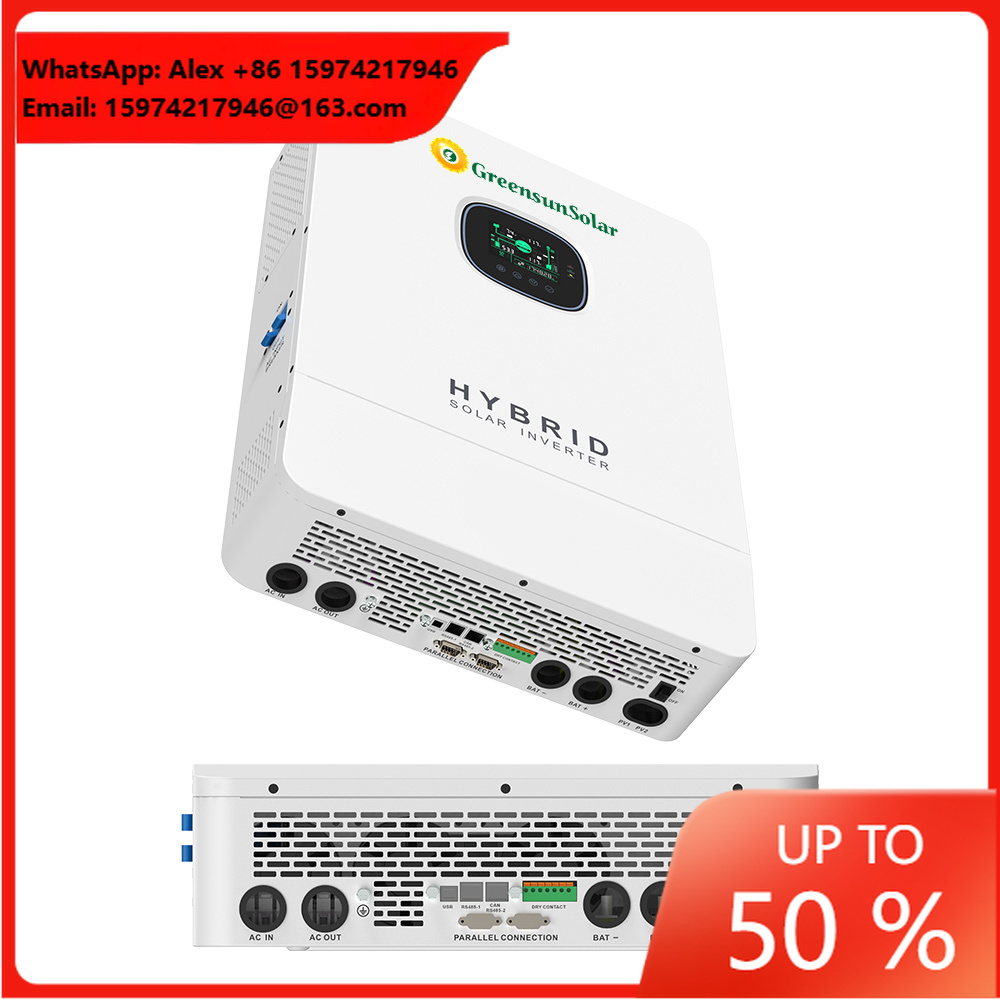Hybrid Solar Inverter 5.5Kw Mppt 48V - Onduleur solaire hybride MPPT US 120/240V,