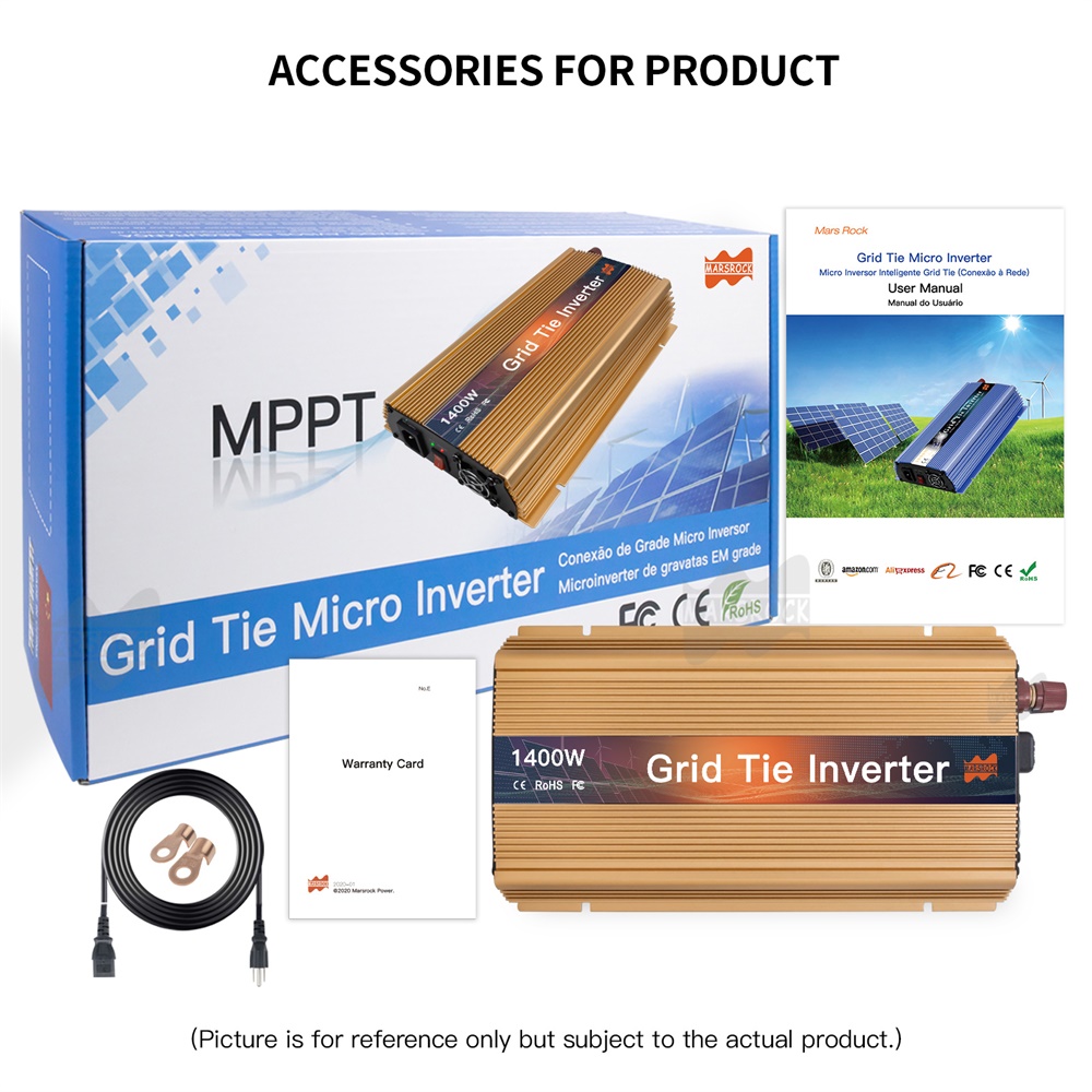 Micro-onduleur solaire connect - Micro Inverter 1400W Solar Grid Tie avis et prix