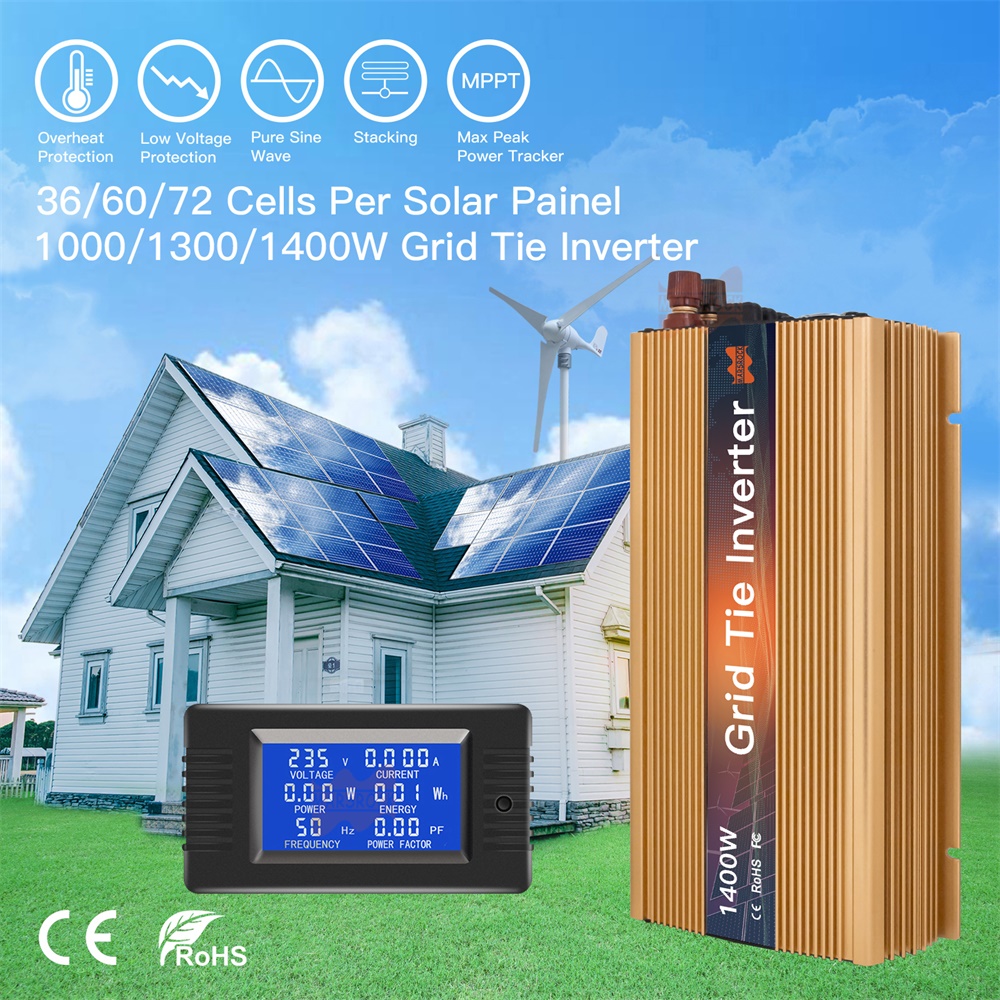 Micro-onduleur solaire connect - Micro Inverter 1400W Solar Grid Tie avis et prix