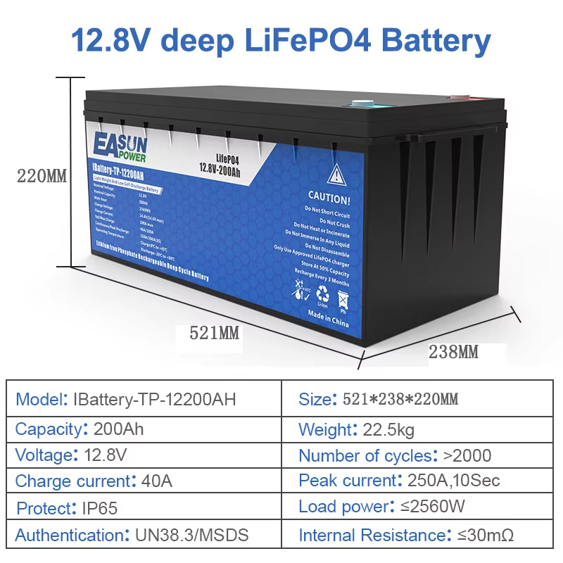 Batterie EASUN Power LiFePO4 1 - Grid Tie Inverter Limiter 2000W avis et prix