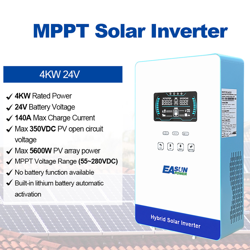 EASUN POWER 4000W 24V Onduleur - Grid Tie Inverter Limiter 2000W avis et prix