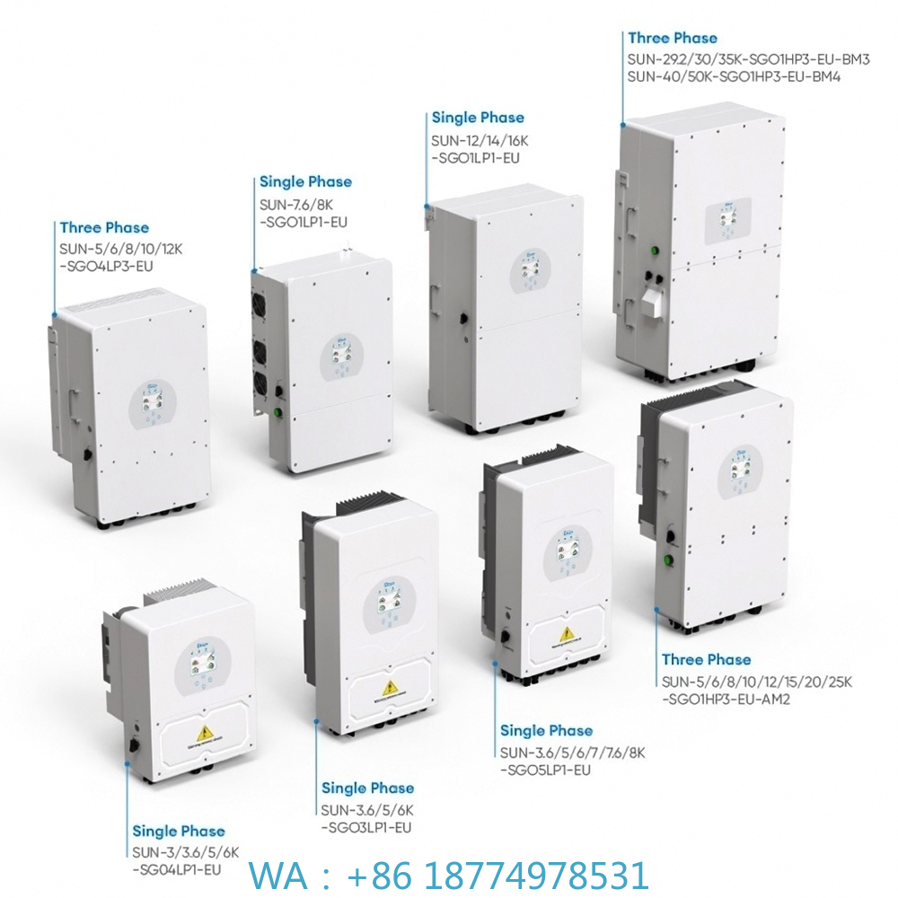 Onduleur solaire hybride triph - Mppt Hybrid Inverter 48V 8Kw 3 Phase avis et prix