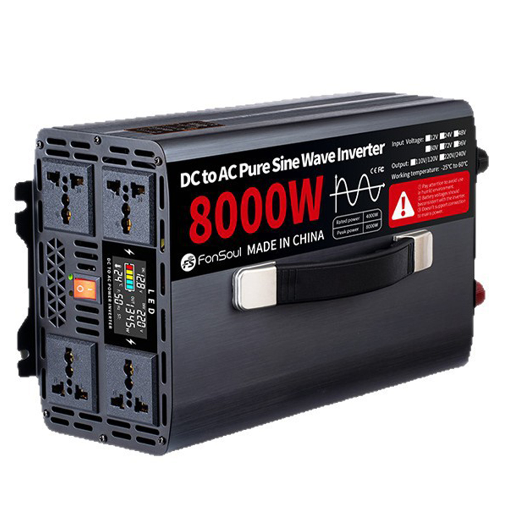 Onduleur portable à onde sinus - Pure Sine Wave Inverter 5000W 48V 220V avis et prix