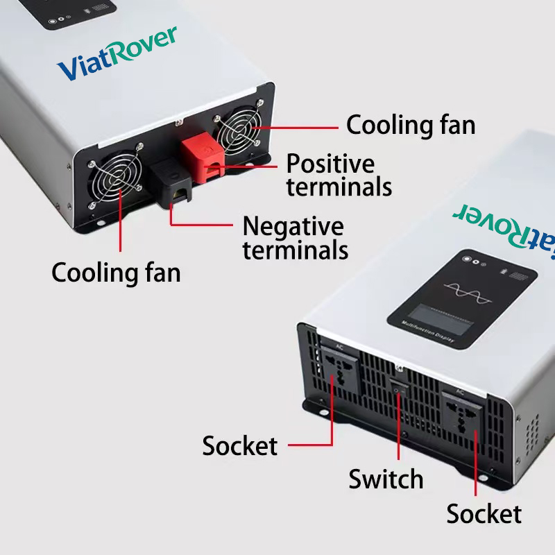 Convertisseur de puissance à o - Inverter Pure Sine Wave 60Hz 120V 3000W avis et prix