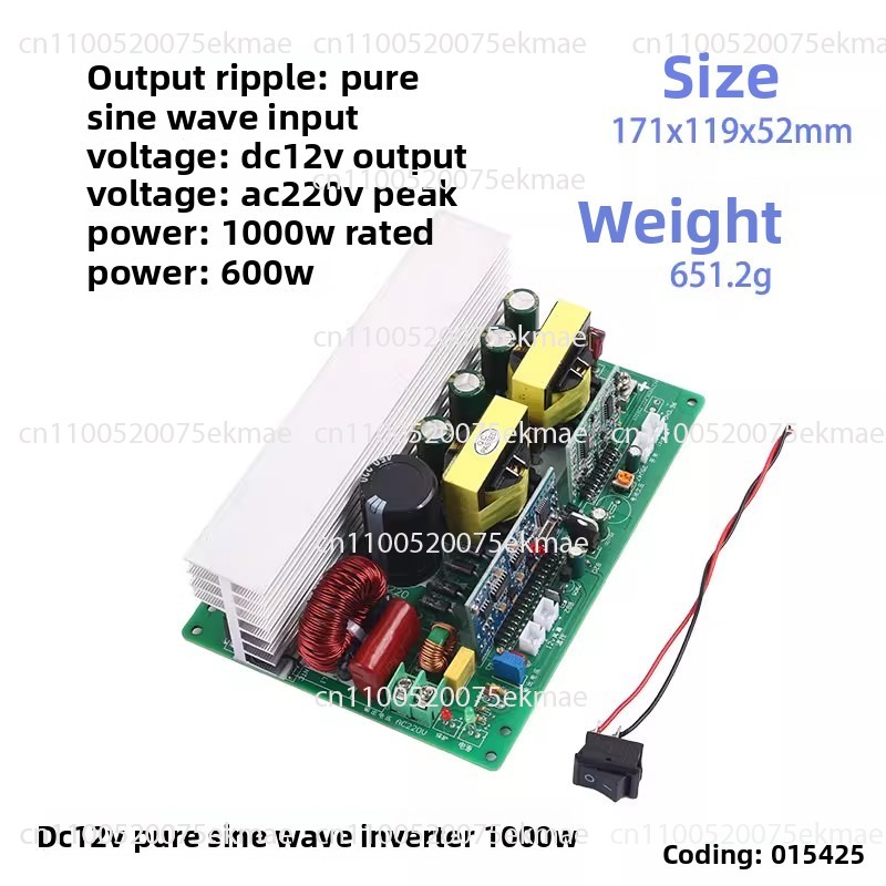 Onduleur à onde sinusoïdale Pu - Pure Sine Wave Inverter Board 24V 48V avis et prix