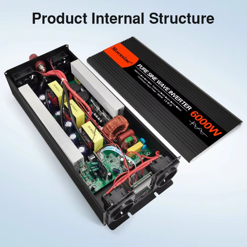Convertisseurs de tension Moex - Pure Sine Wave Inverter 5000W 48V 220V avis et prix