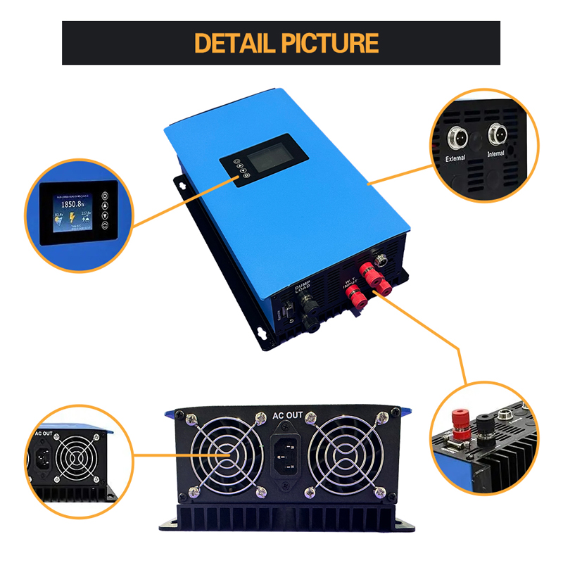 Onduleur de liaison au réseau  - Grid Tie Inverter Limiter 2000W avis et prix