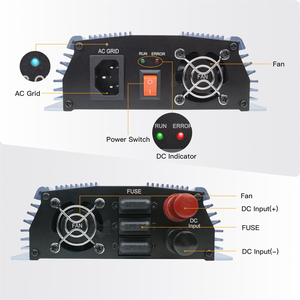 Micro-onduleur solaire connect - Micro Inverter 1400W Solar Grid Tie avis et prix