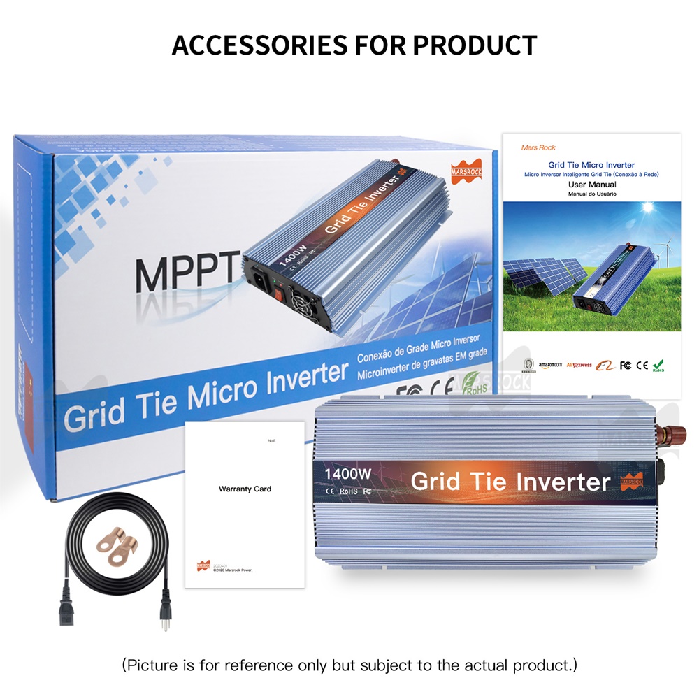 Micro-onduleur solaire connect - Micro Inverter 1400W Solar Grid Tie avis et prix