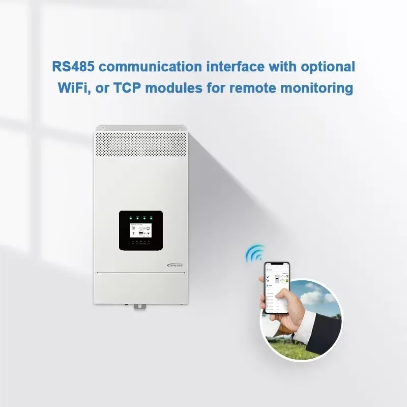 Nouvel onduleur solaire hybrid - Hybrid Solar Inverter 5.5Kw Mppt 48V avis et prix