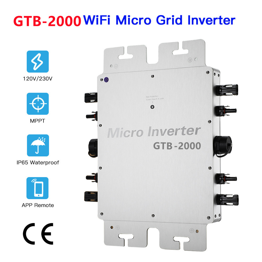 Micro-onduleur 2000W 2400W 280 - Grid Tie Inverter Limiter 2000W avis et prix