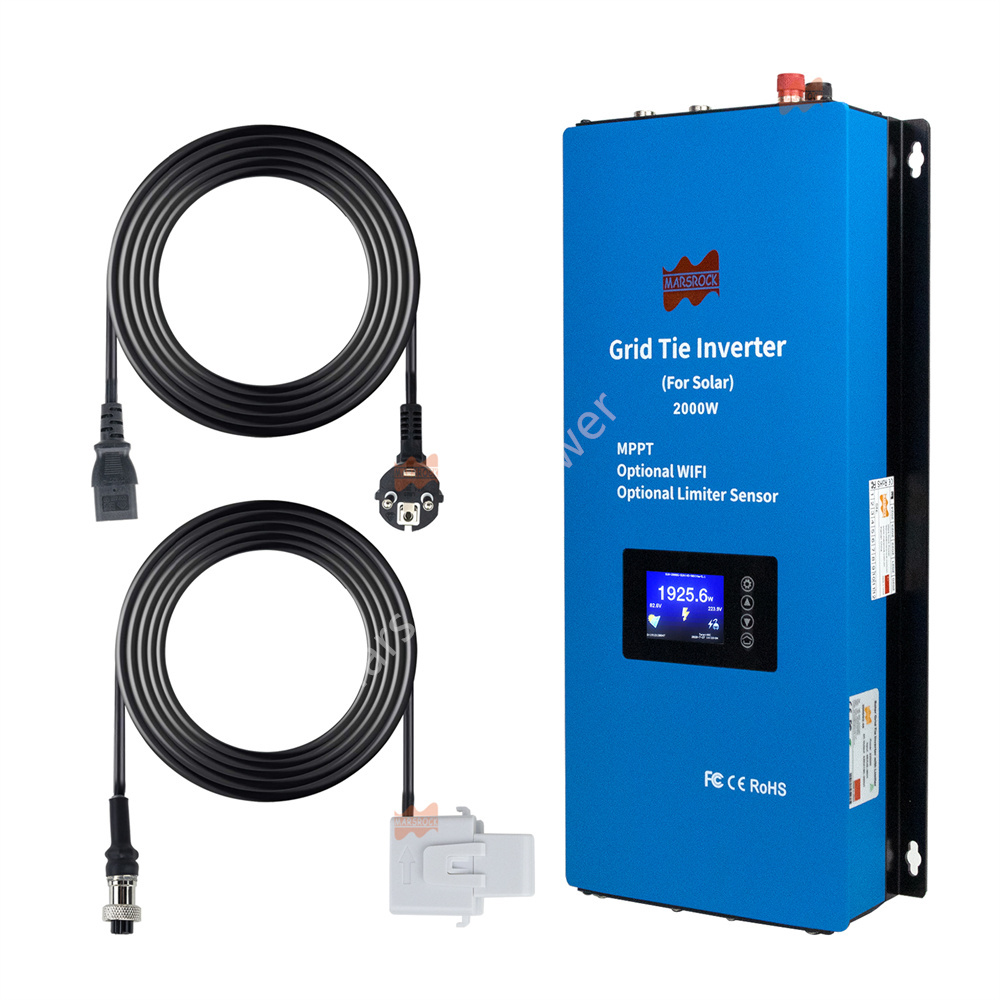 Onduleur solaire connecté au r - Grid Tie Inverter Limiter 2000W avis et prix