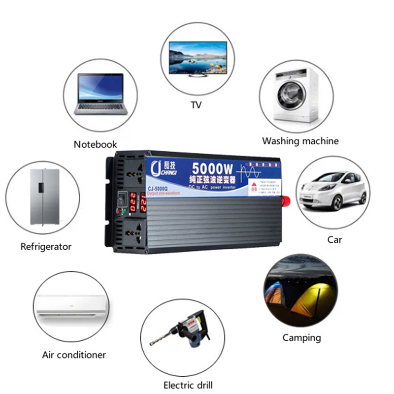 Onduleur à onde sinusoïdale Pu - Inverter Pure Sine Wave 60Hz 120V 3000W avis et prix