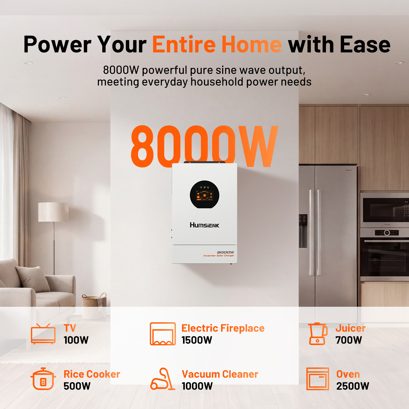 Onduleur solaire hybride 3-en- - Mppt Hybrid Inverter 48V 8Kw 3 Phase avis et prix