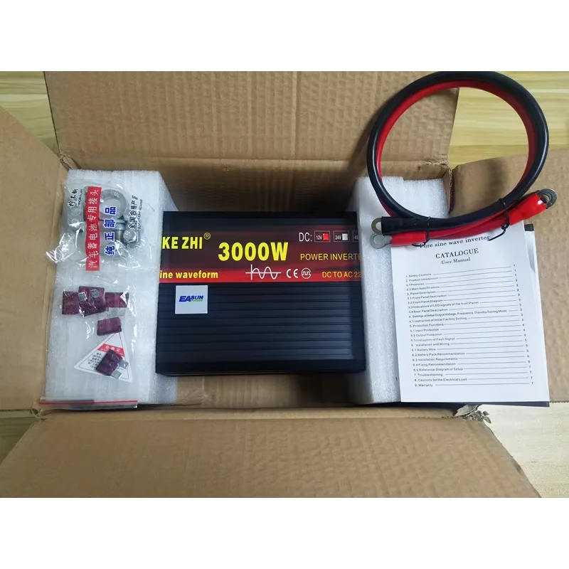 CHKJ Easun 12V 24V 48V CC vers - Pure Sine Wave Inverter 5000W 48V 220V avis et prix