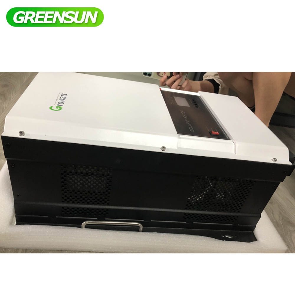 Onduleur hybride Growatt hors  - Off Grid Solar Inverter 48V 6000W avis et prix