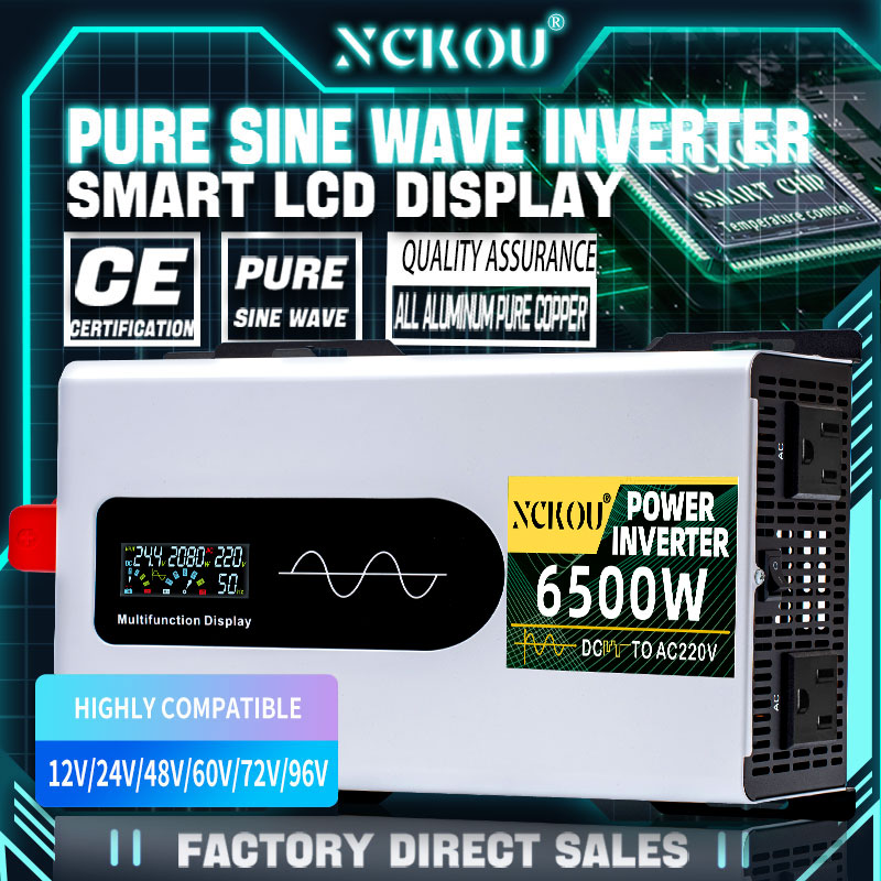 Inversor 12v 24v 48v 72v Para  - Pure Sine Wave Inverter 5000W 48V 220V avis et prix