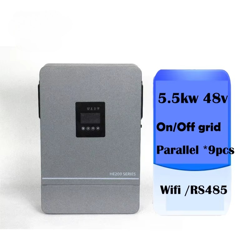 Onduleur solaire hybride MPPT  - Hybrid Solar Inverter 5.5Kw Mppt 48V avis et prix